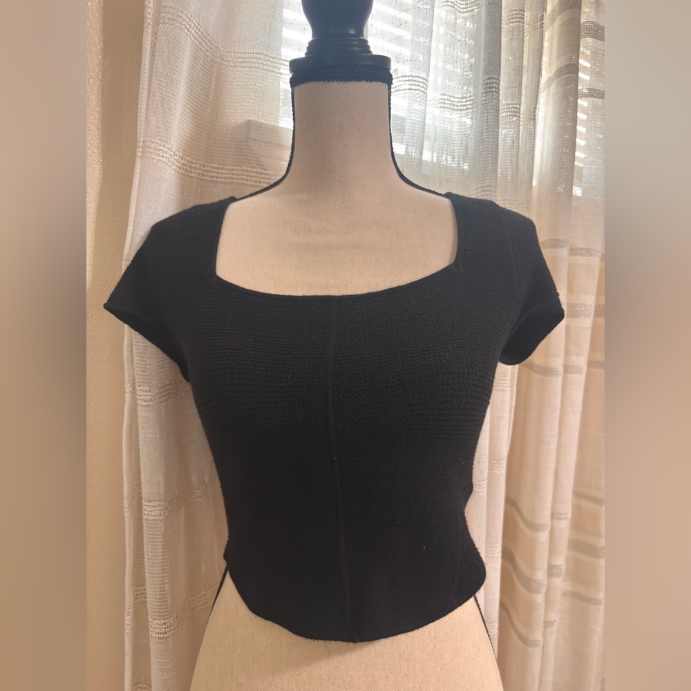 Elegant Black Women's Top